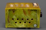 Marbelized Green RCA RC-350 ’Tulip-Grill’ Catalin Radio